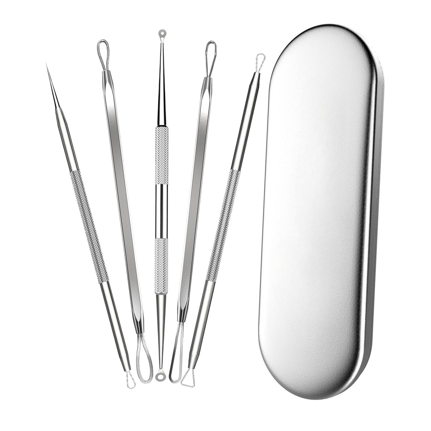 5 pcs Stainless Steel Acne Nee - مراجعة Luxury Skincare Acne وسعره