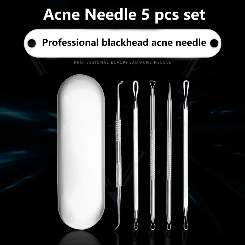 5 pcs Stainless Steel Acne Nee - مراجعة Luxury Skincare Acne وسعره