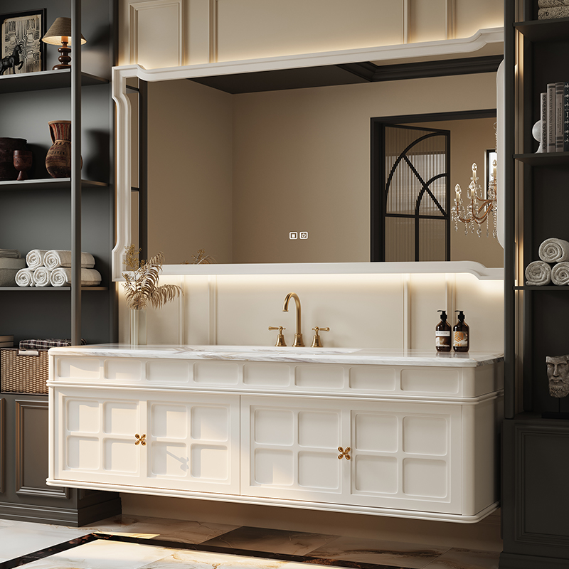French Retro Bathroom Cabinet  - مراجعة Luxury Skincare & Spa Reviews وسعره