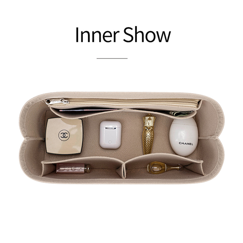 Felt Insert Bag Cosmetic Organ - مراجعة Luxury Skincare Women وسعره