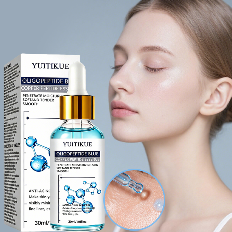 YUITIKUE Blue Copper Peptide F - مراجعة Oligopeptide Wrinkle وسعره