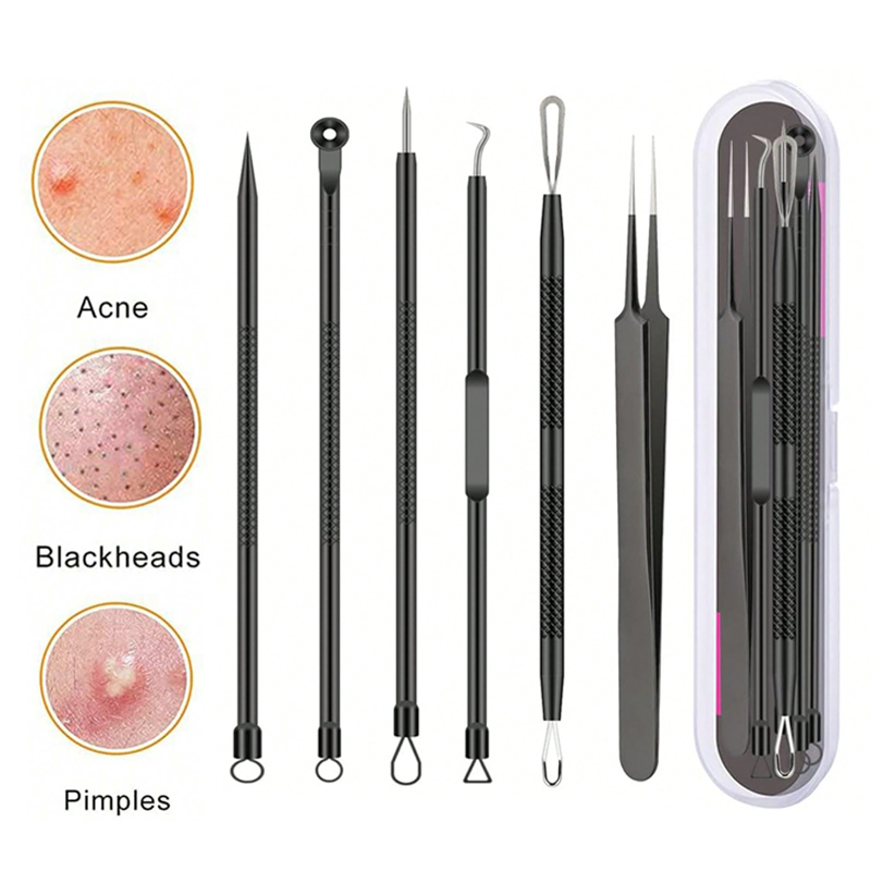 4/6PCS Face Cleaning Kit Pimpl - مراجعة Luxury Skincare Acne وسعره