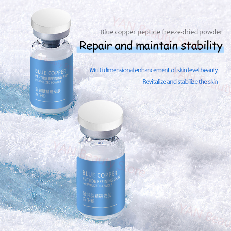 20PCS Blue Copper Peptide Free - مراجعة Oligopeptide Wrinkle وسعره