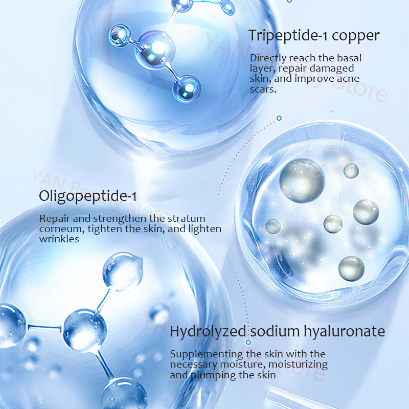 20PCS Blue Copper Peptide Free - مراجعة Oligopeptide Wrinkle وسعره