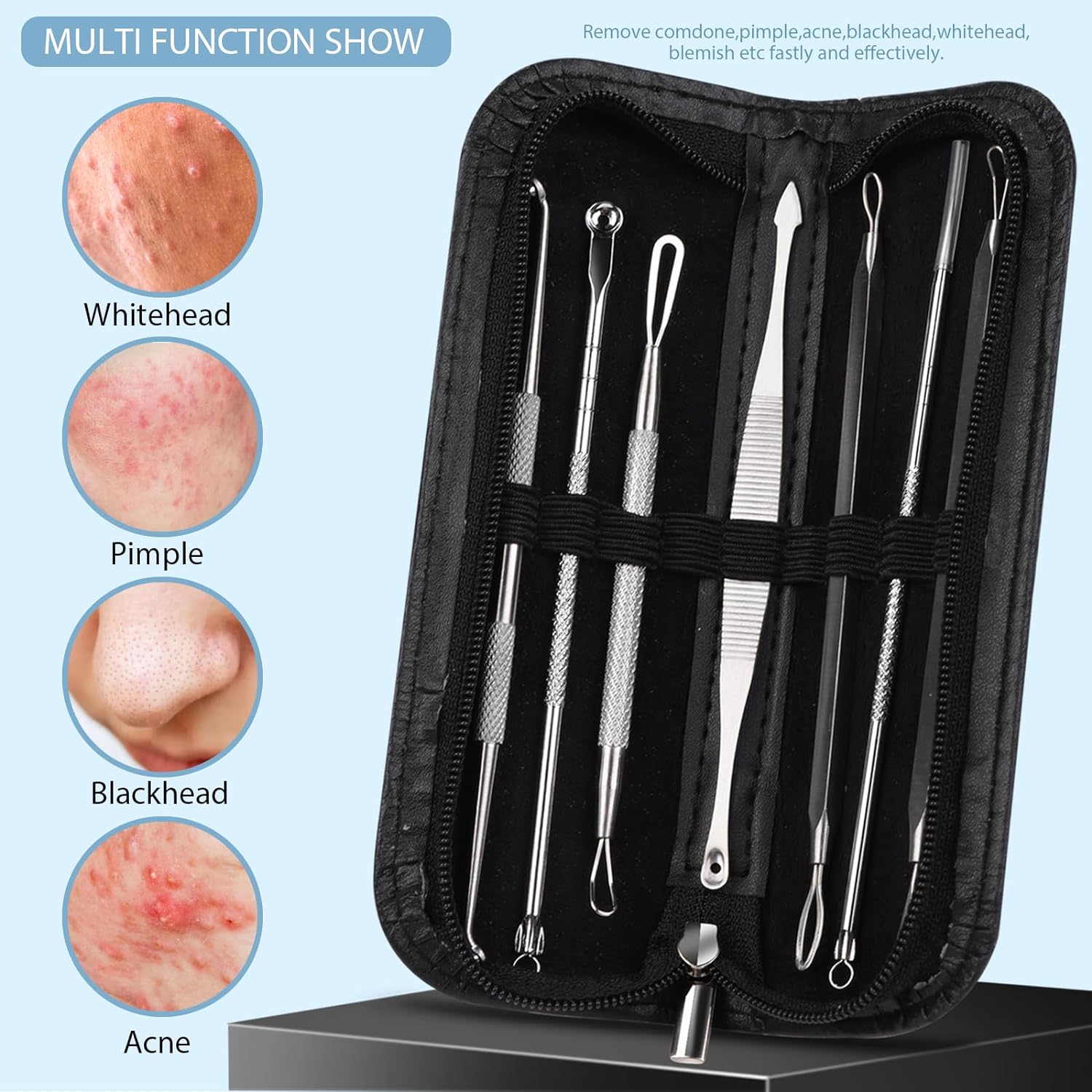 7pcs Blackhead Remover Kit Sta - مراجعة Luxury Skincare Acne وسعره