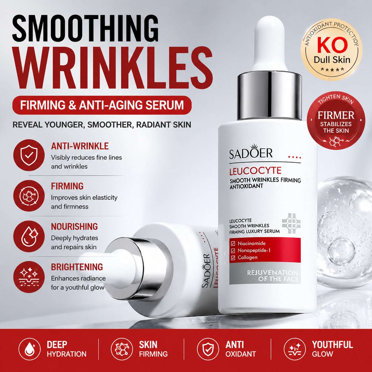 White Blood Cell Wrinkle Smoot - مراجعة Luxury Skincare & Spa Reviews وسعره