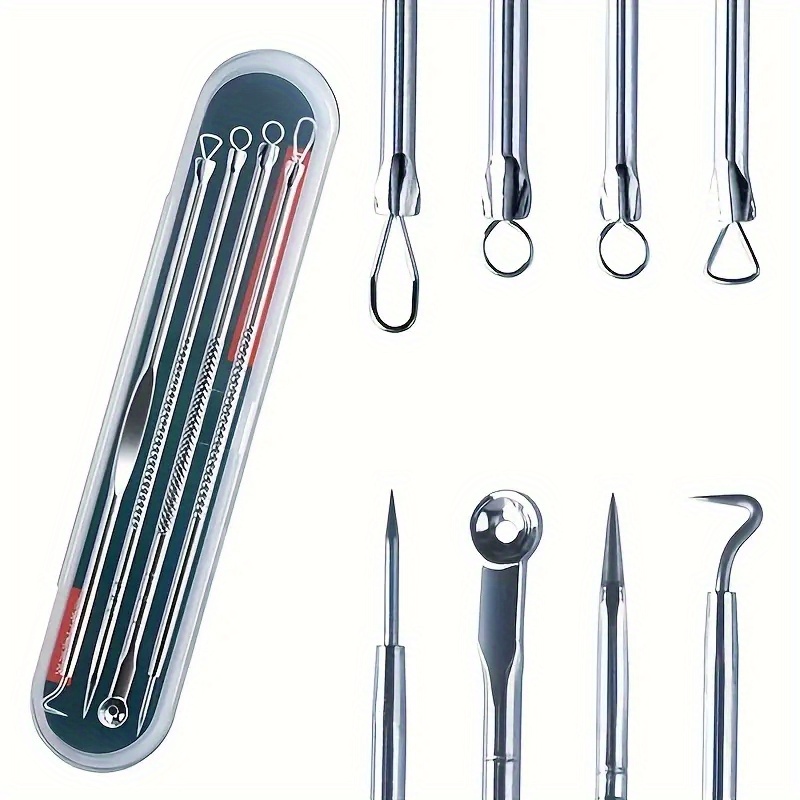 4Pcs Remover Pimple Comedone E - مراجعة Luxury Skincare Acne وسعره