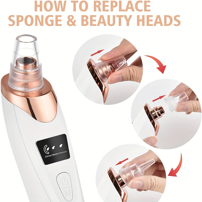 Blackhead Remover Pore Vacuum  - مراجعة Luxury Skincare Acne وسعره