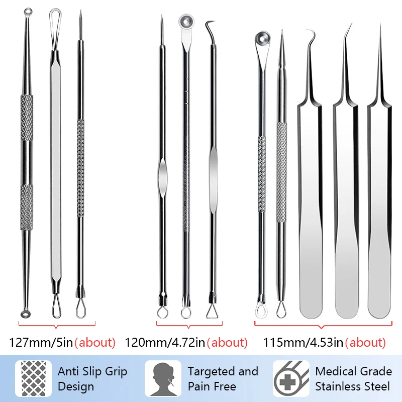 11Pcs/Set Acne Blackhead Remov - مراجعة Luxury Skincare Acne وسعره