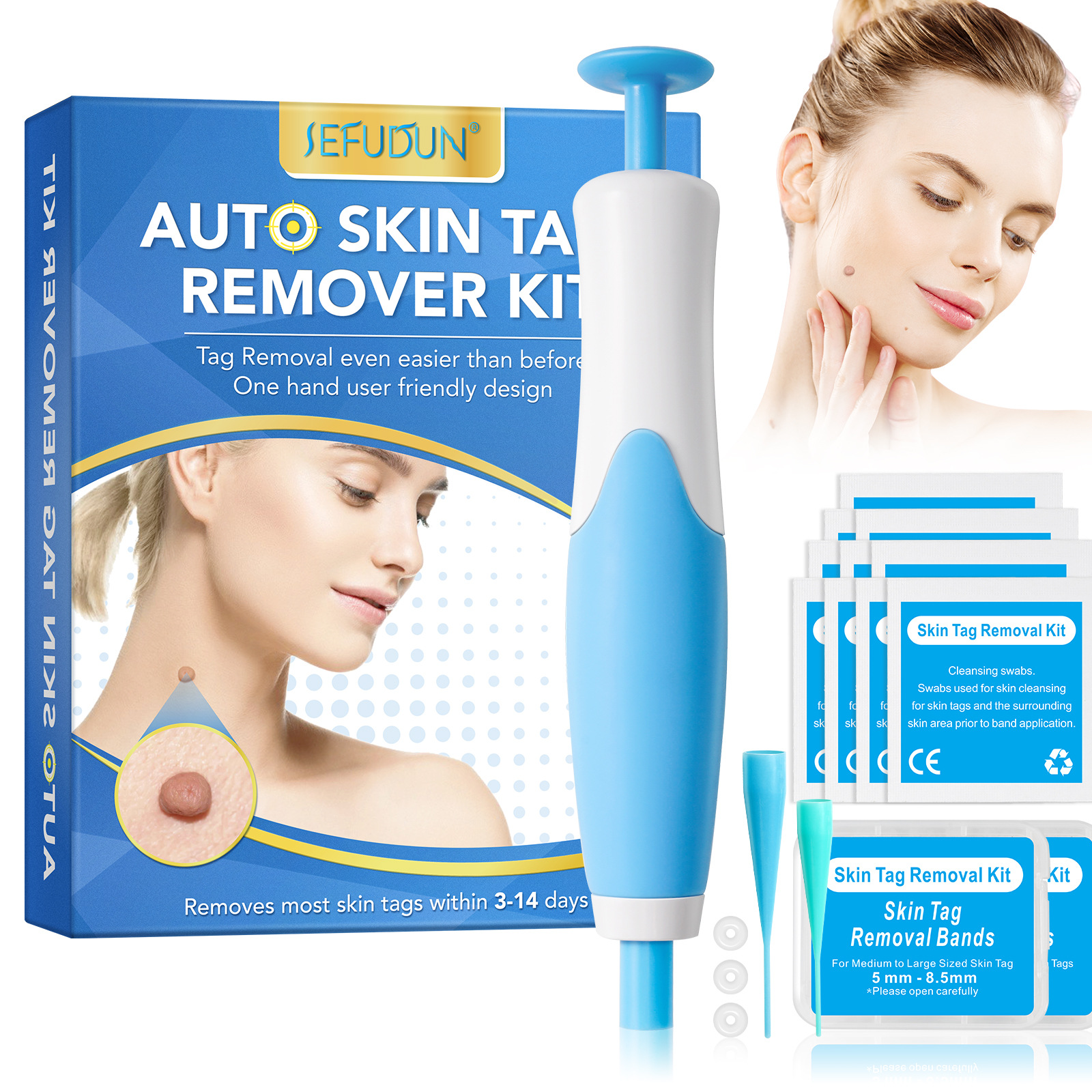 2-IN-1 Auto Skin Tag Removal T - مراجعة Luxury Skincare Acne وسعره