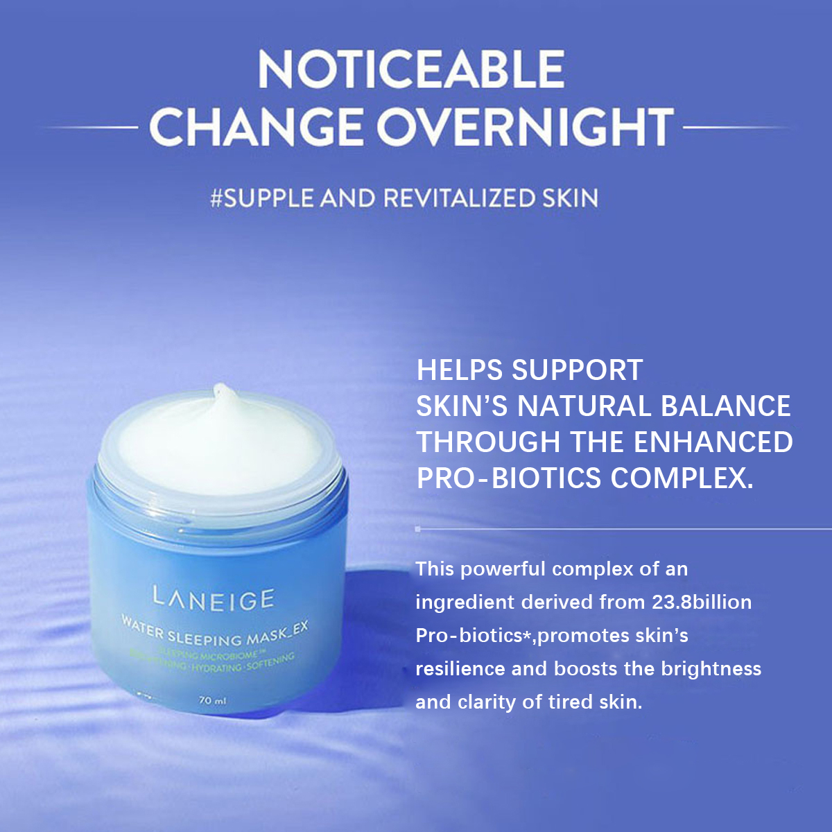 LANEIGE Water Sleeping Mask 70 - مراجعة Luxury Skincare Treatments وسعره