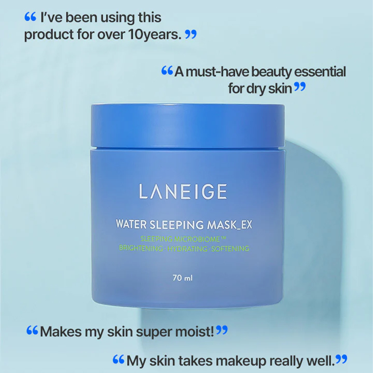 LANEIGE Water Sleeping Mask 70 - مراجعة Luxury Skincare Treatments وسعره