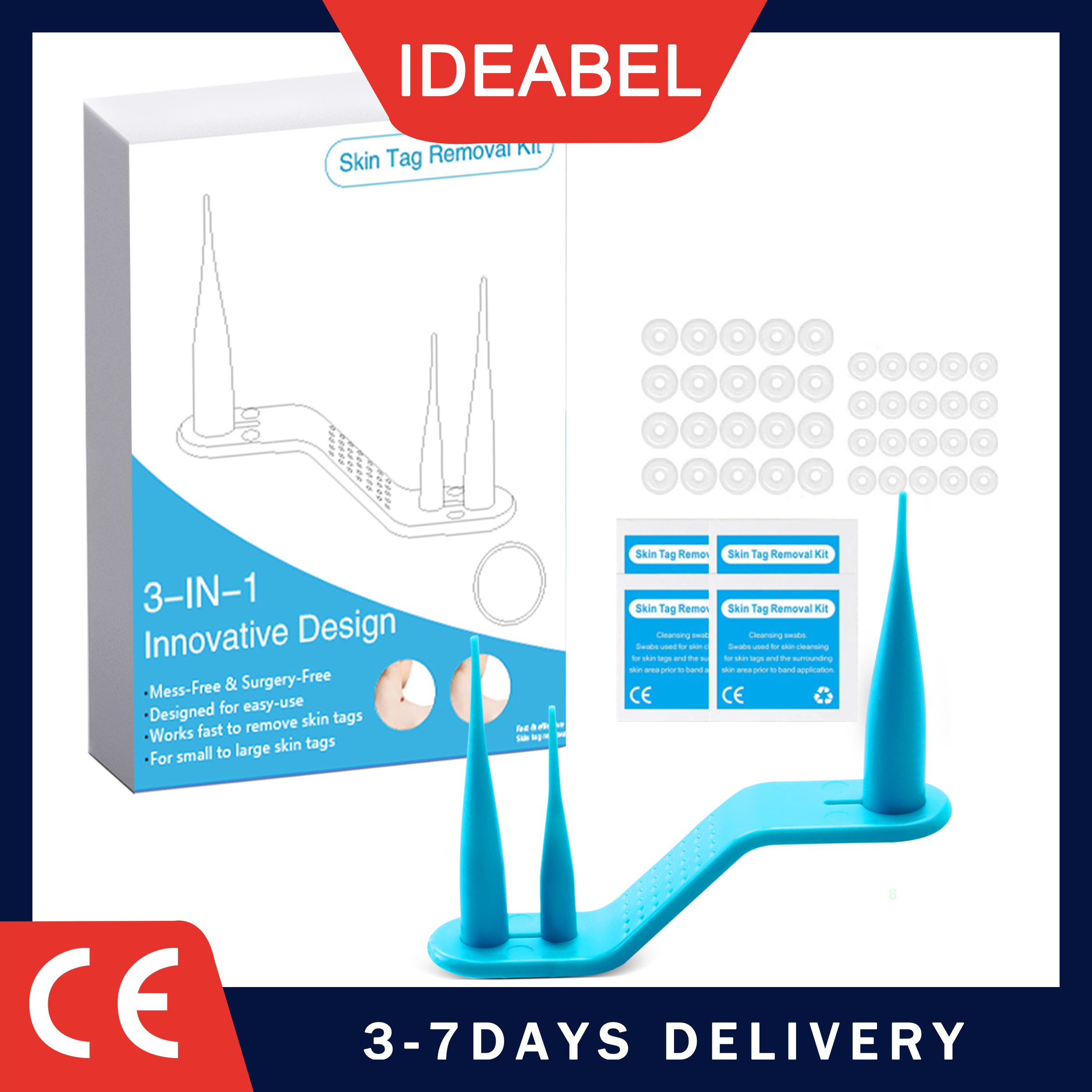 IDEABEL 3-IN-1 Auto Skin Tag R - مراجعة Luxury Skincare Acne وسعره
