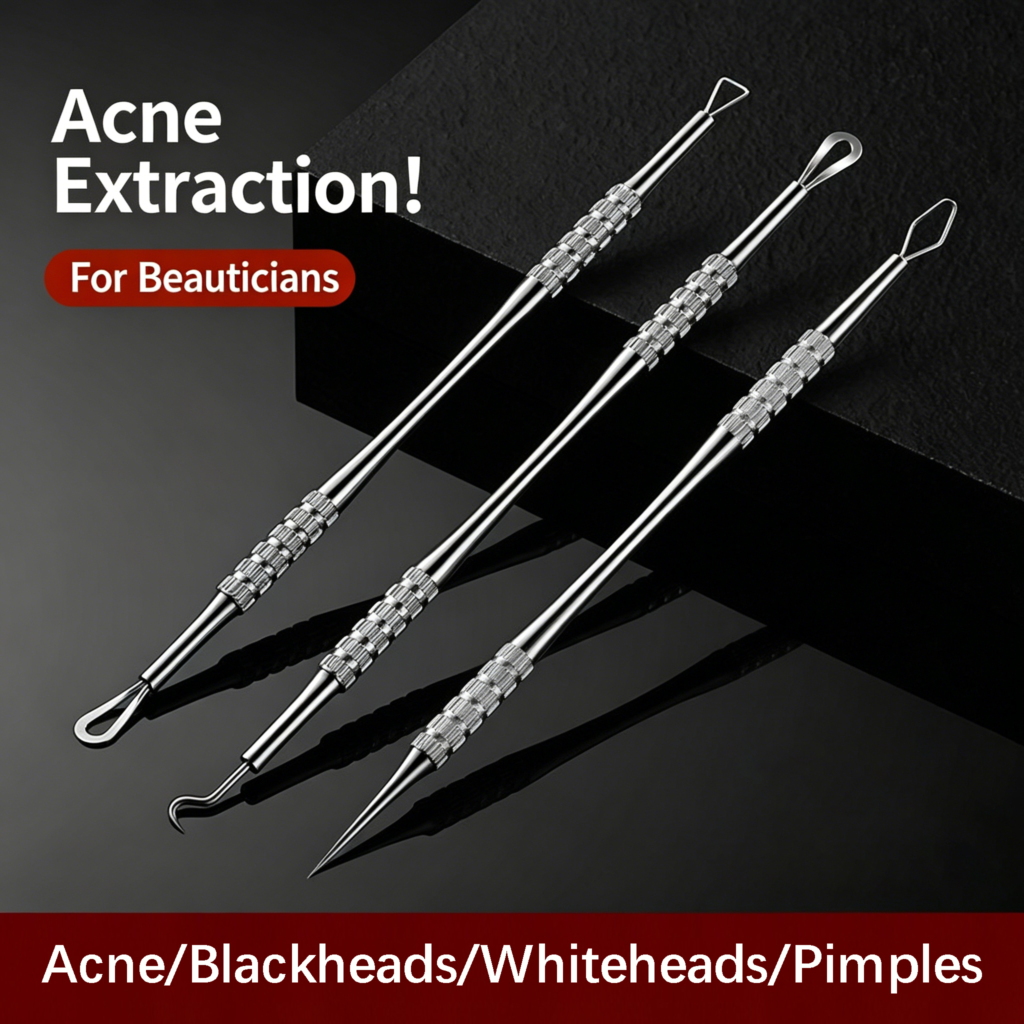 3pcs Blackhead Remover Tool Se - مراجعة Luxury Skincare Acne وسعره
