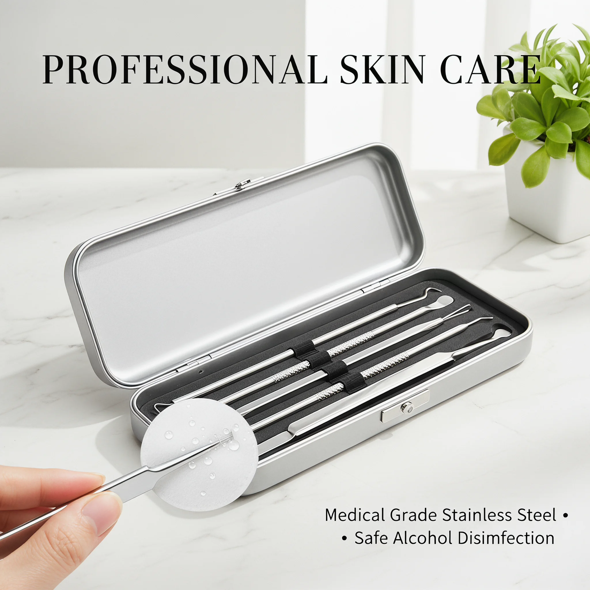 8Pcs Professional Acne Needle  - مراجعة Luxury Skincare Acne وسعره