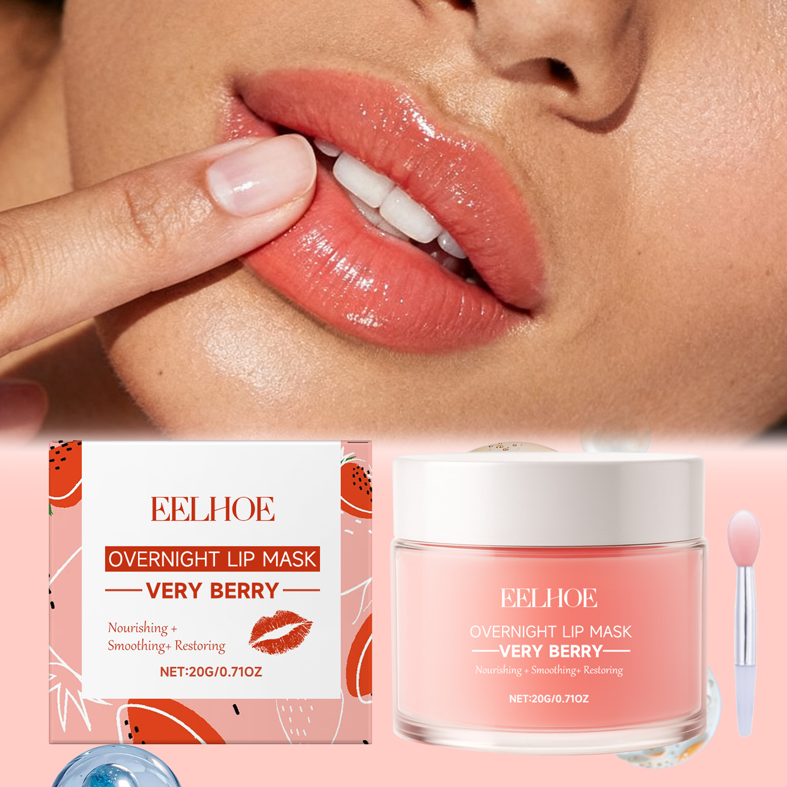 Lip Mask Berry Overnight Lip S - مراجعة Luxury Skincare Treatments وسعره